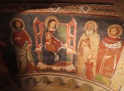 50 Salendo al Museo del Tesoro di Santa Maria Maggiore, affreschi del Trecento